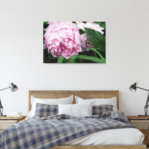 Toile Peine rose de 36 po x 24 po