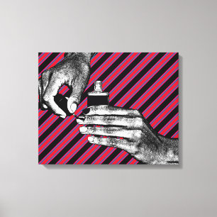Toile Peinture à la main Fingernails Manicure Maquillage