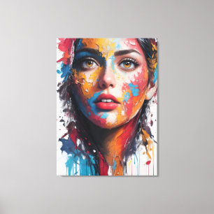 Toile Peinture à l'huile Girl Saatchi Art