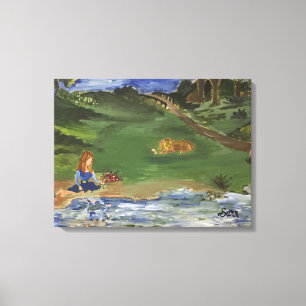 Toile Peinture à l'huile Original en version imprimée Jo