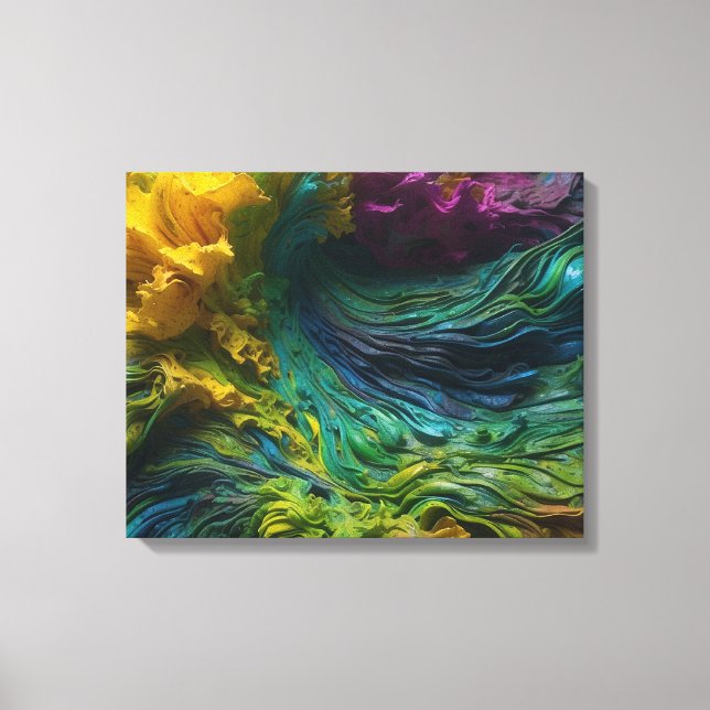 Toile Peinture Abstraite (Recto)