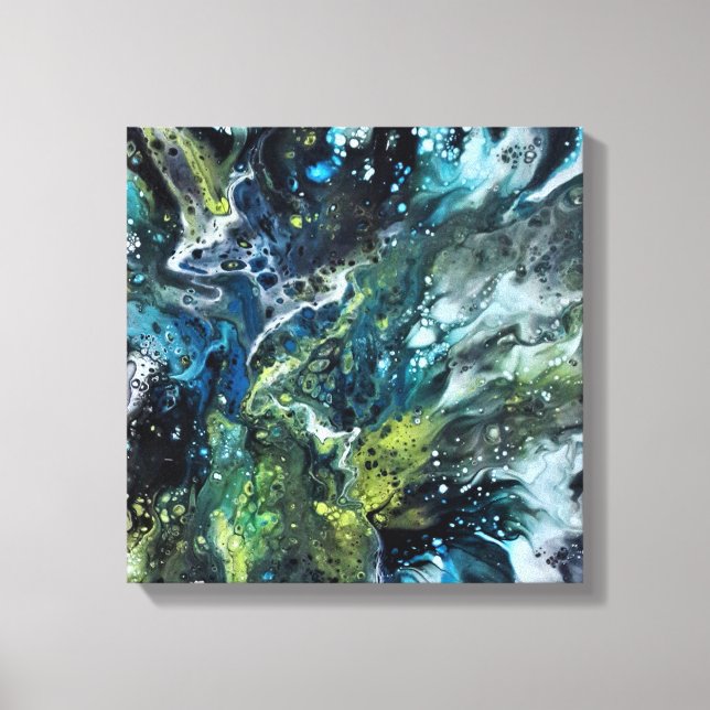 Toile Peinture Abstraite. (Recto)