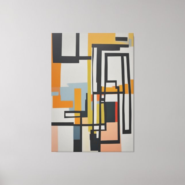 Toile Peinture abstraite (Recto)