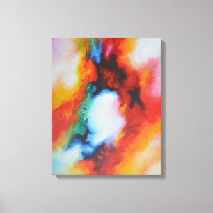 Toile Peinture Abstraite Art moderne coloré