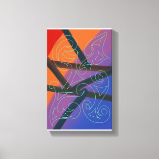 Toile Peinture abstraite numérique époustouflante par RR