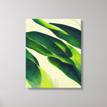 Peinture Abstraite Plante Peinture Peinture Peintu