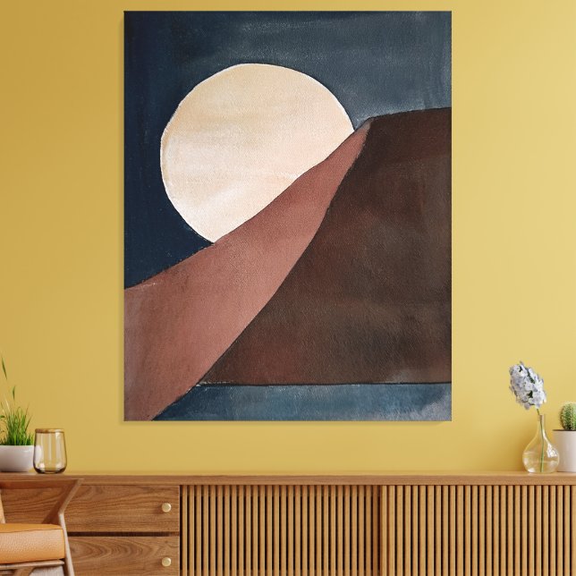 Toile Peinture artistique abstraite d'aquarelle (Insitu(Salon))