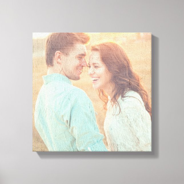 Toile Peinture Brush Strokes Peint Overlay Photo (Recto)