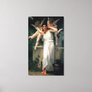 Toile Peinture classique de Bouguereau 1893 - Jeunesse