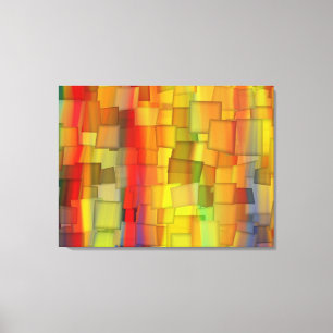 TOILE PEINTURE COLORÉE ARBORESSE ART 3