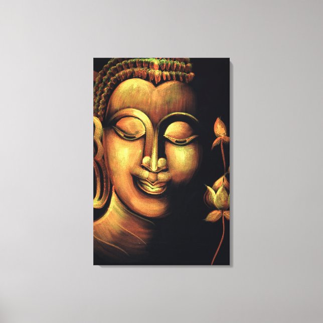 Toile Peinture de Bouddha (Recto)