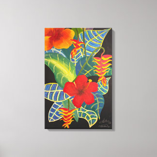 Toile Peinture de gingembre tropical @3dudes1life
