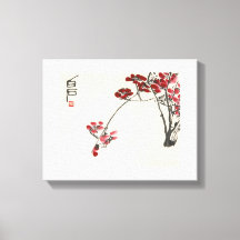 Peinture de la Chine ancienne-Qi Baishi-Red Winter