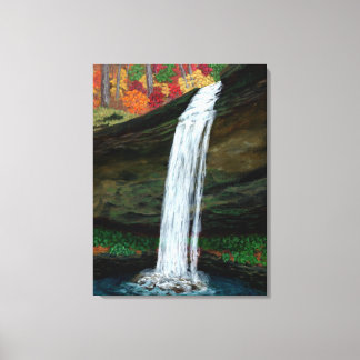 Toile Peinture des chutes d'eau de Forest Falls