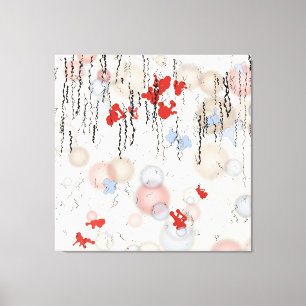 Toile Peinture géométrique abstraite