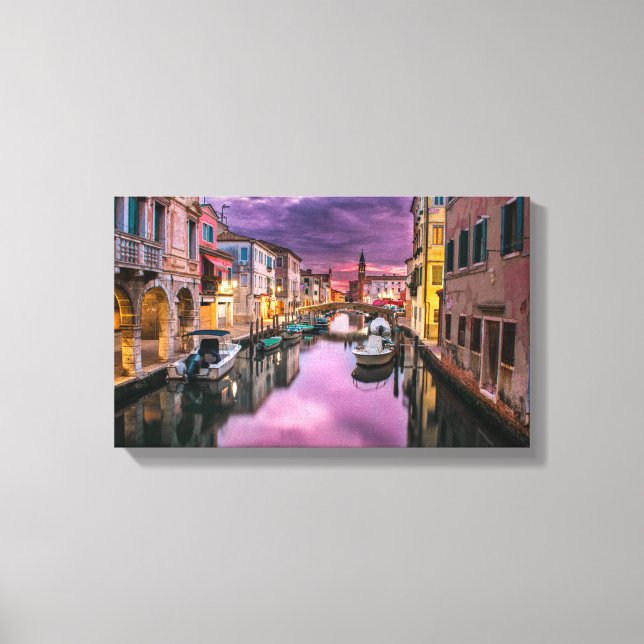 Toile Peinture murale de Venise (Recto)