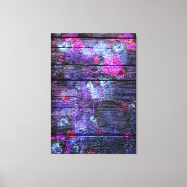 Toile Peinture Pastel Flower #4 (Recto)