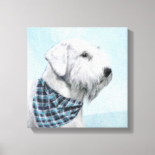 Toile Peinture Sealyham Terrier - Cute Original Chien Ar
