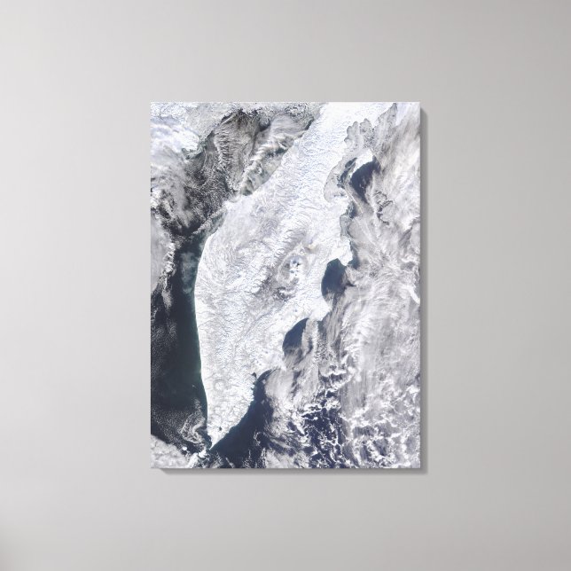 Toile Péninsule du Kamchatka, Russie orientale 2 (Recto)