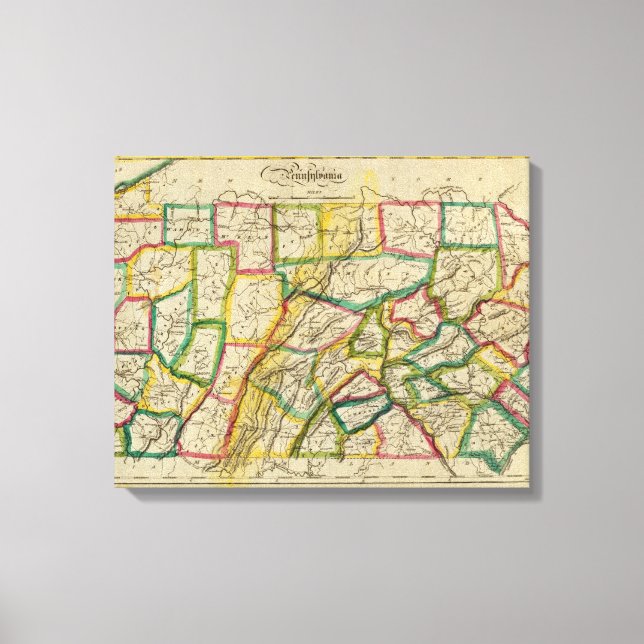 Toile Pennsylvanie 1818 Edition (Recto)