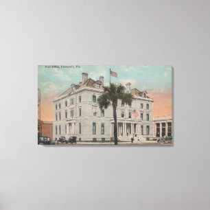 Toile Pensacola, la Floride - vue extérieure de courrie