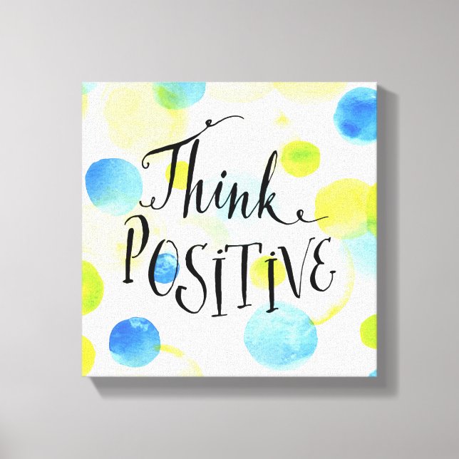 Toile Penser positif (Recto)