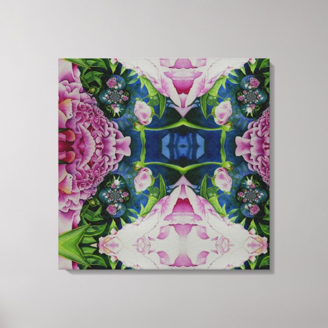 Toile Peony Mandala 2 (Recto)