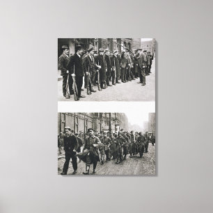 Toile Perceuse de fusil des Spartacistes (haut)