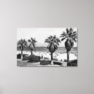 Toile Père Noël Barbara, CA West Beach Voir la photo