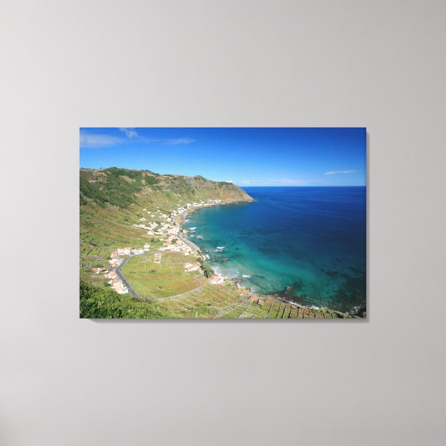 Toile Père Noël Maria - Açores (Recto)