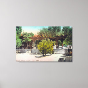 Toile Pergola de l'école de professeur VueOjai, CA