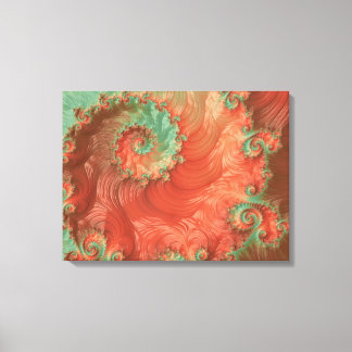 Toile Perles de l'art fractal du sud-ouest