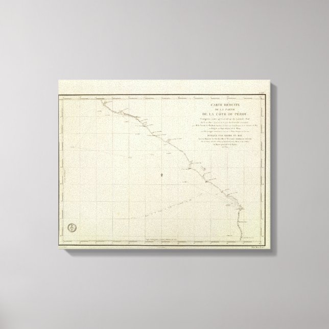 Toile Pérou, Chili (Recto)