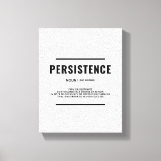 Toile Persistance | Devis motivationnel