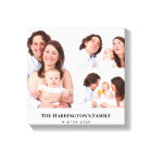 Personnalisé 3 sections Photos de famille Collage