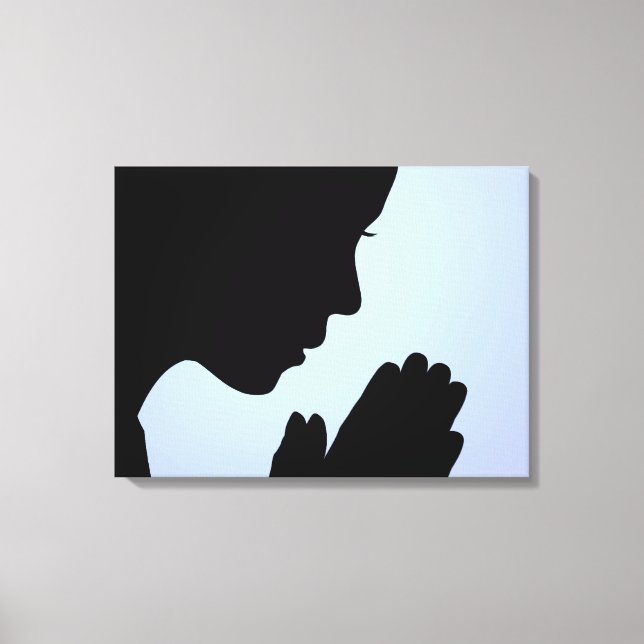 Toile Personne priant (Recto)