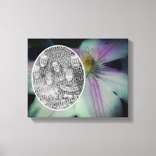 Toile Pétales De Fleurs Clematis Créez Votre Propre Phot