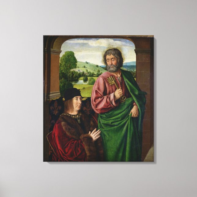 Toile Peter II Duc de Bourbon présenté (Recto)