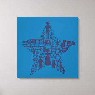 Toile Peter Pan et Friends Star