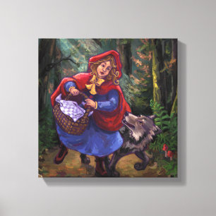 Toile Petit Chaperon Rouge