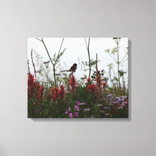 Toile petit colibri