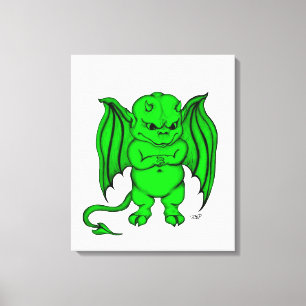 Toile Petit diable méchant