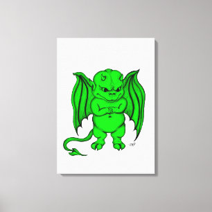 Toile Petit méchant diable