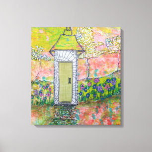 Toile Petite maison orientale
