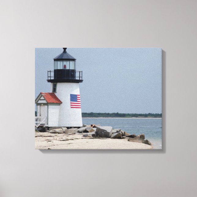 Toile Phare de Brant Point 2 (Recto)