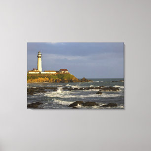 Toile Phare de la plage d'état de Pigeon Point à San 2