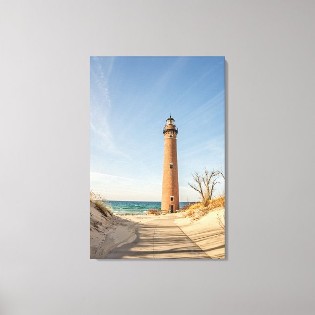 Toile Phare de Little Sable Point (Recto)