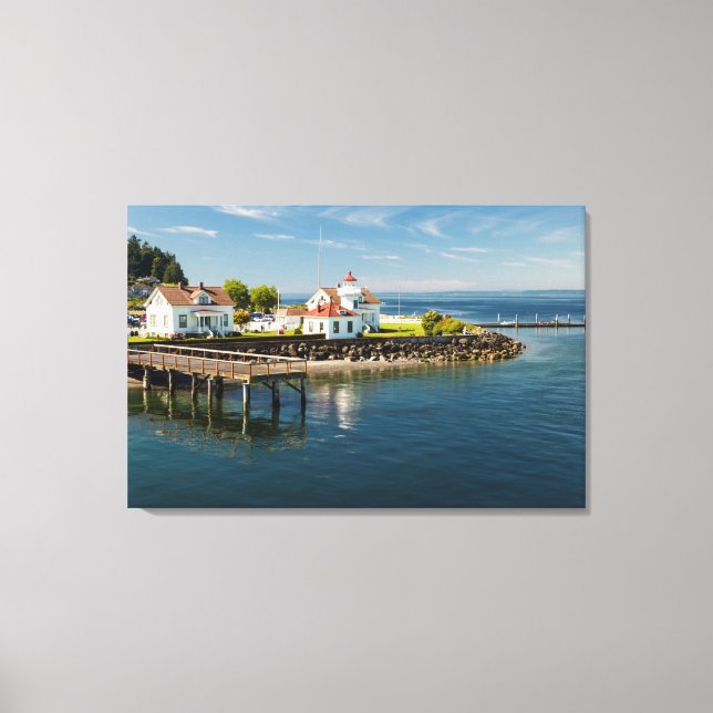 Toile Phare de Mukilteo, Mukilteo, Washington, USA (Recto)