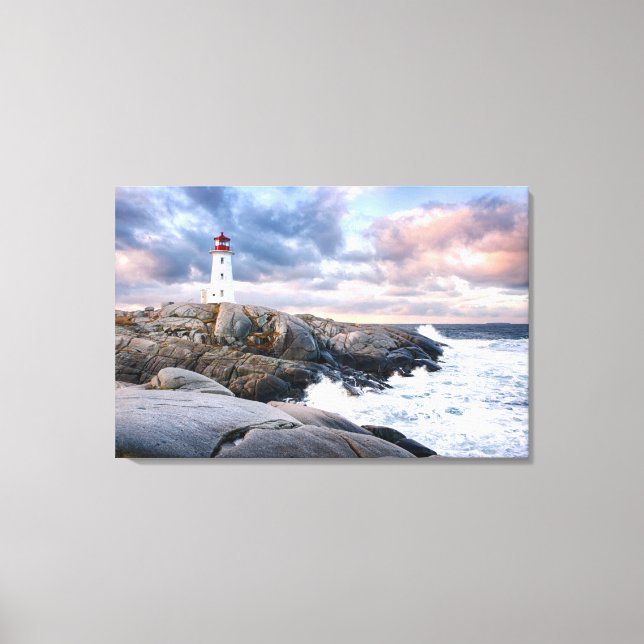 Toile Phare de Peggy's Cove (Recto)