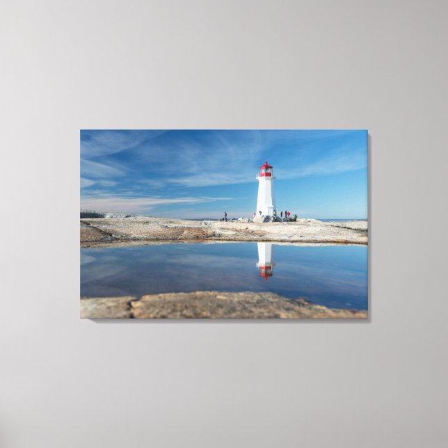 Toile Phare De Peggy'S Cove | Canada (Recto)